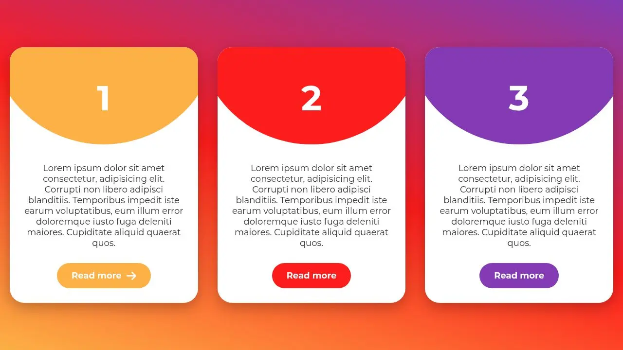 Cartas animadas con CSS