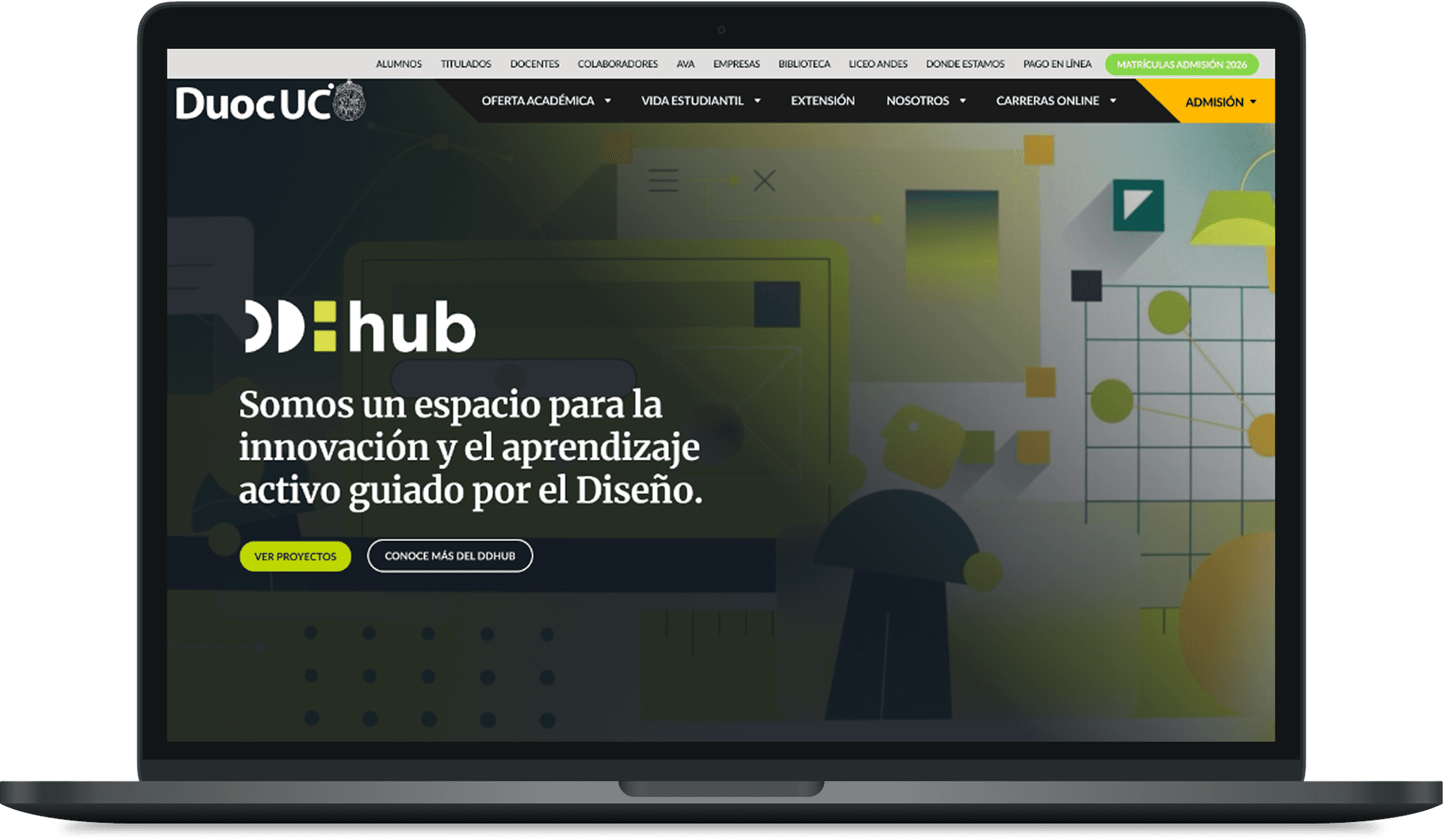 Diseño Sitio DDHub