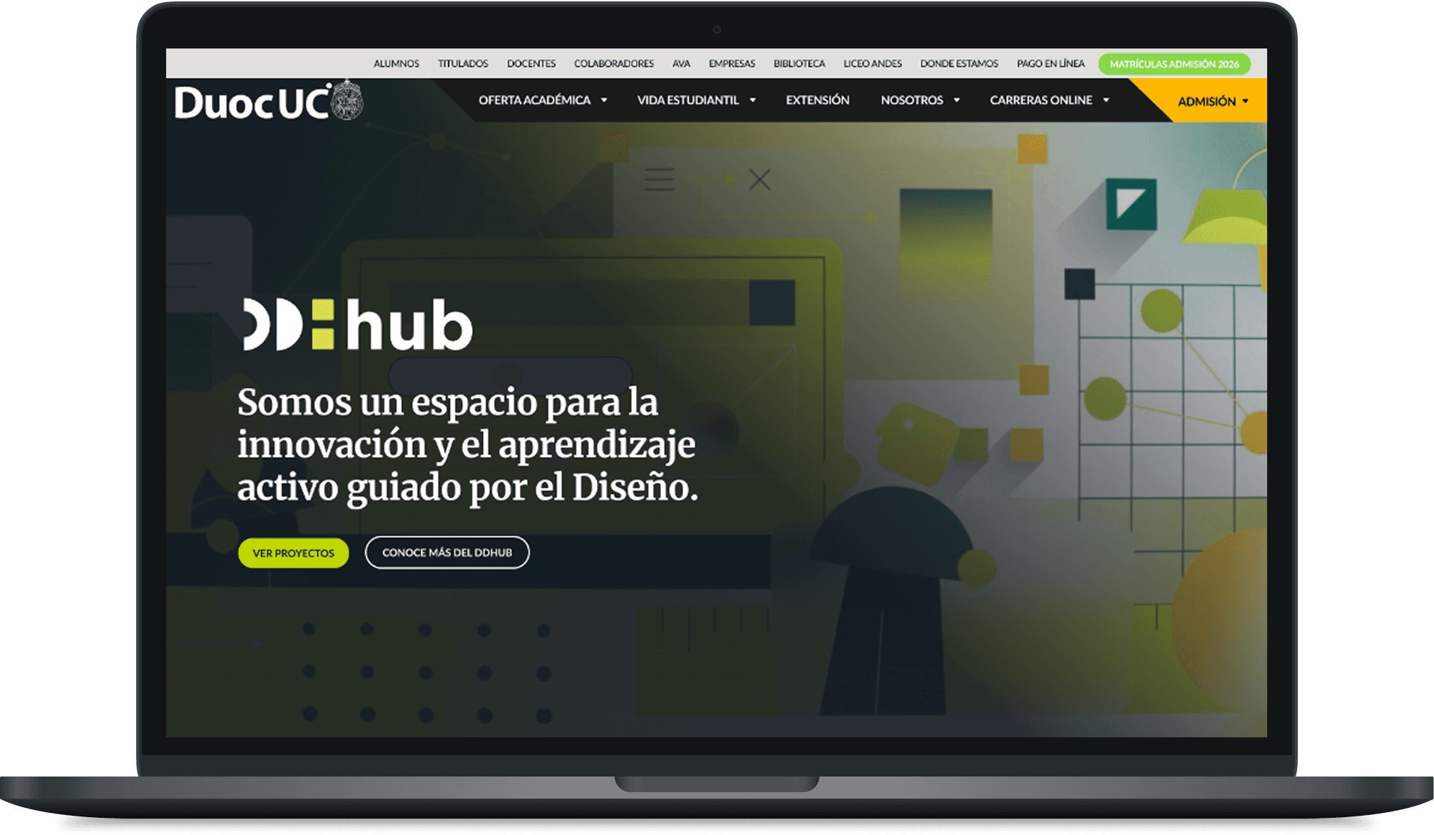 Diseño Sitio DDHub