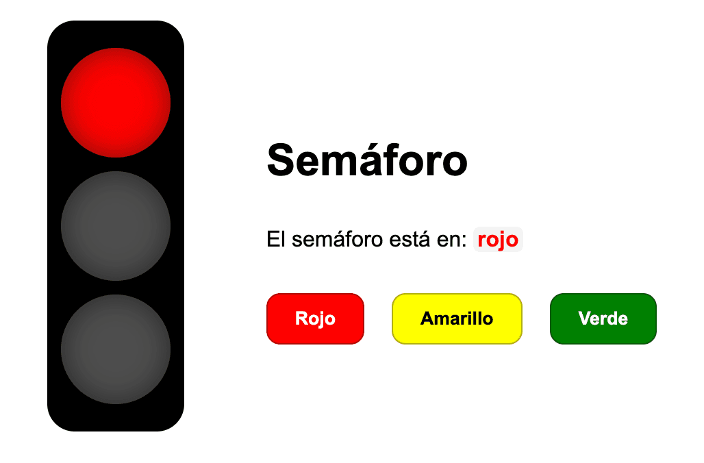 Semáforo en React