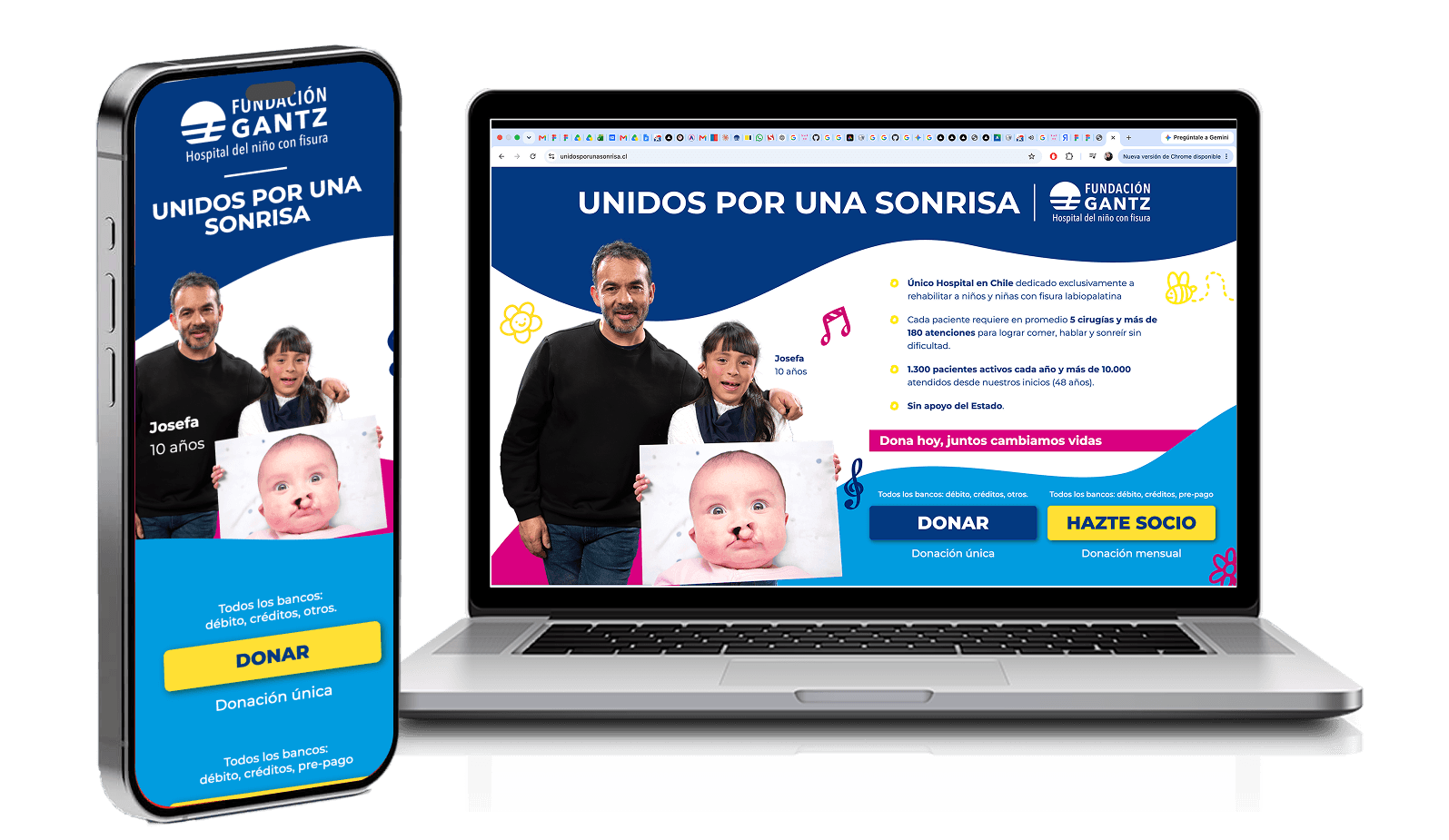 Unidos por una sonrisa